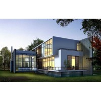 绿色建筑环保材料钢结构工程别墅施工